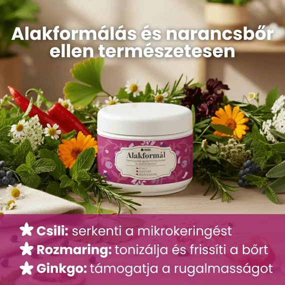 ALAKFORMÁL – Természetes gyógynövényekkel az alakjavításért (250 ml)